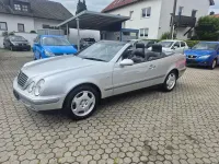 Gebraucht Mercedes CLK320 Elegance 218 PS (160 kW) 1999 Silber Cabrio