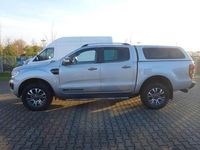 Gebraucht Ford Ranger Wildtrack 212 PS (155 kW) 2022 Moondust silber metallic Pickup