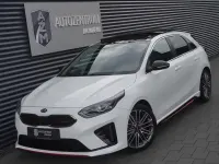 Gebraucht Kia Ceed GT GT 204 PS (150 kW) 2020 Sonderlackierung deluxeweiß metallic Limousine
