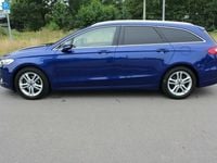 Gebraucht Ford Mondeo Titanium 150 PS (110 kW) 2016 Blau metallic Kombi