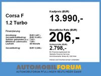 gebraucht Opel Corsa F 1.2 Turbo Edition FLA LM KAM LED PDC Rückfahrkam
