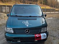 Gebraucht Mercedes V220 122 PS (89 kW) 2002 Grün Van / Kleinbus