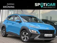 Gebraucht Hyundai Kona Select 141 PS (103 kW) 2021 Blau SUV
