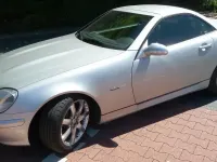 Gebraucht Mercedes SLK200 Edition 163 PS (119 kW) 2002 Silber Cabrio
