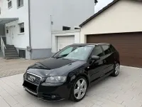Gebraucht Audi A3 S-line plus 180 PS (132 kW) 2007 Schwarz Kleinwagen