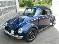 Gebraucht VW Käfer 65 PS (47 kW) 1977 Blau Cabrio