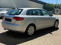 Gebraucht Audi A3 Sportback Attraction 105 PS (77 kW) 2008 Silber Kleinwagen