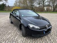Gebraucht VW Golf Cabriolet 105 PS (77 kW) 2012 Schwarz Cabrio