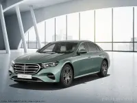 Gebraucht Mercedes E220 Premium 197 PS (144 kW) 2024 Metalliclack verdesilber Limousine