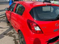 Gebraucht Opel Corsa 80 PS (58 kW) 2008 Rot Kleinwagen