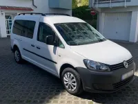 Gebraucht VW Caddy Maxi 105 PS (77 kW) 2011 Weiß Van / Kleinbus