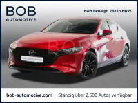 Gebraucht Mazda 3 Exclusive-Line 186 PS (136 kW) 2024 Soul red crystal (rot) (rot) Limousine
