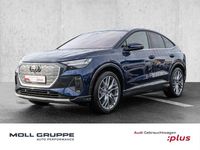 Gebraucht Audi Q4 Sportback e-tron S-Line 125 kW (170 PS) 2025 Navarrablau metallic SUV