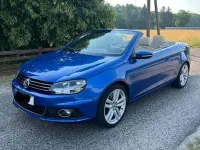 Gebraucht VW Eos 160 PS (117 kW) 2011 Blau Cabrio