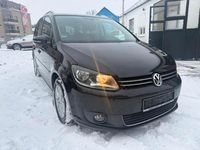 Gebraucht VW Touran Trendline 140 PS (102 kW) 2014 Schwarz Van / Kleinbus