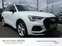 Gebraucht Audi Q3 Advanced Plus 150 PS (110 kW) 2023 Gletscherweiß metallic SUV