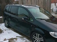 Gebraucht VW Touran Highline 170 PS (125 kW) 2008 Schwarz Van / Kleinbus