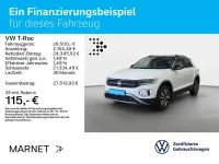 Gebraucht VW T-Roc Goal 150 PS (110 kW) 2025 Pure white/schwarz SUV