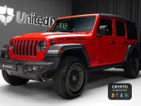 Gebraucht Jeep Wrangler Unlimited Rubicon 200 PS (147 kW) 2020 Rot SUV