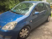 Gebraucht Ford Fiesta 69 PS (50 kW) 2008 Blau Kleinwagen