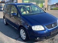Gebraucht VW Touran Highline 150 PS (110 kW) 2004 Blau Van / Kleinbus