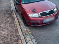 Gebraucht Skoda Fabia 65 PS (47 kW) 2006 Rot Kombi
