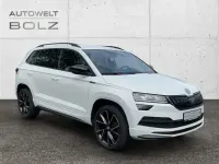Gebraucht Skoda Karoq SportLine 150 PS (110 kW) 2021 Weiss SUV