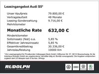 Neu Audi S5 Ambiente 367 PS (269 kW) 2026 Mythosschwarz metallic Kombi