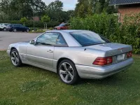 Gebraucht Mercedes SL500 306 PS (225 kW) 2000 Silber Cabrio