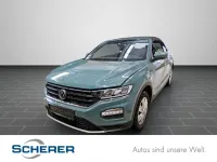 Gebraucht VW T-Roc Active 150 PS (110 kW) 2021 Cactus green schwarz SUV