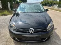 Gebraucht VW Golf VII Style 122 PS (89 kW) 2012 Schwarz Kombi