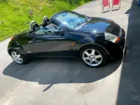 Gebraucht Ford StreetKa 95 PS (69 kW) 2004 Schwarz Cabrio
