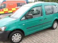 Gebraucht VW Caddy Trendline 110 PS (80 kW) 2011 Grün Van / Kleinbus
