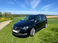Gebraucht VW Touran Freestyle 140 PS (102 kW) 2009 Schwarz Van / Kleinbus
