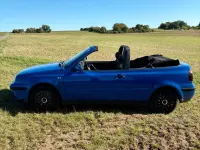 Gebraucht VW Golf 100 PS (73 kW) 1999 Blau Cabrio