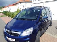 Gebraucht Opel Zafira 204 PS (150 kW) 2010 Blau metallic Van / Kleinbus