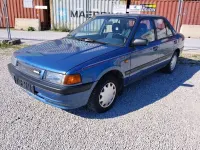 Gebraucht Mazda 323 84 PS (61 kW) 1990 Blau Limousine