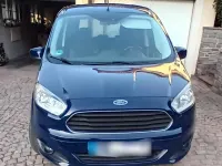 Gebraucht Ford Tourneo Courier Trend 101 PS (74 kW) 2017 Blau Van / Kleinbus