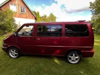 Gebraucht VW Multivan 102 PS (75 kW) 1998 Rot Van / Kleinbus