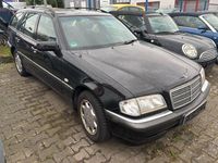 Gebraucht Mercedes C200 Elegance 136 PS (100 kW) 1998 Schwarz Limousine