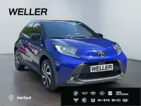 Gebraucht Toyota Aygo 72 PS (52 kW) 2025 Juniper blue / black mica (blau) Kleinwagen