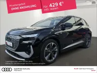 Gebraucht Audi Q4 e-tron S-Line 150 kW (204 PS) 2022 Schwarz SUV