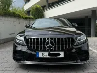 Gebraucht Mercedes C180 AMG line 156 PS (114 kW) 2022 Schwarz Coupé