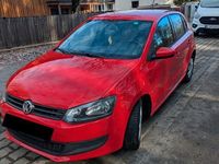 Gebraucht VW Polo Life 69 PS (50 kW) 2013 Rot Kleinwagen