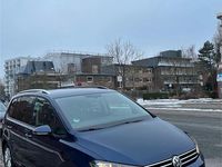 Gebraucht VW Touran 150 PS (110 kW) 2017 Blau Van / Kleinbus