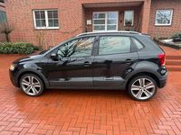 Gebraucht VW Polo Cross 86 PS (63 kW) 2011 Schwarz Kleinwagen