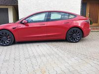 Gebraucht Tesla Model 3 Performance 377 kW (513 PS) 2023 Rot Limousine