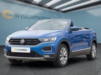 Gebraucht VW T-Roc Cabriolet 150 PS (110 kW) 2021 Blau Cabrio