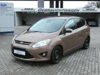 Gebraucht Ford C-MAX Titanium 125 PS (91 kW) 2012 Canyonbraun (metallic) Van / Kleinbus
