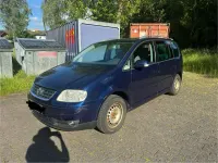 Gebraucht VW Touran 115 PS (84 kW) 2004 Blau Van / Kleinbus